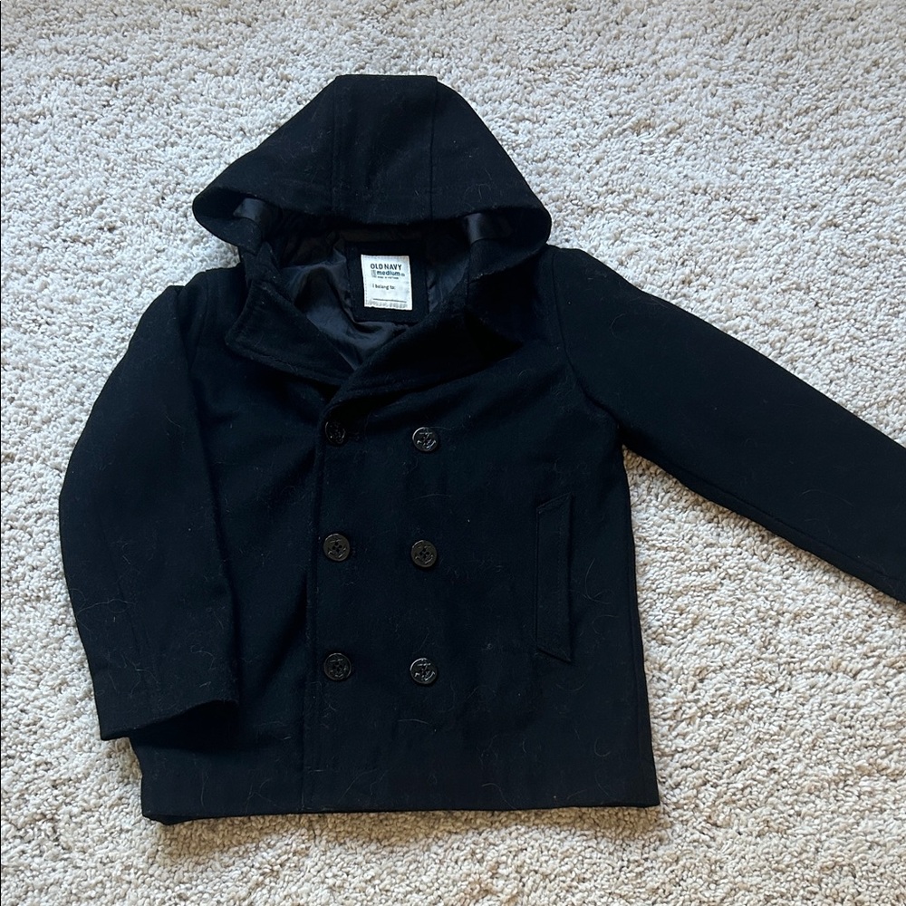Old Navy Black Kids Pea Coat